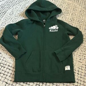 Roots Organic Original Full Zip Hoodie Kids Large (9-10Y)